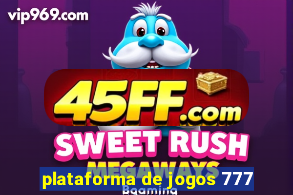 plataforma de jogos 777